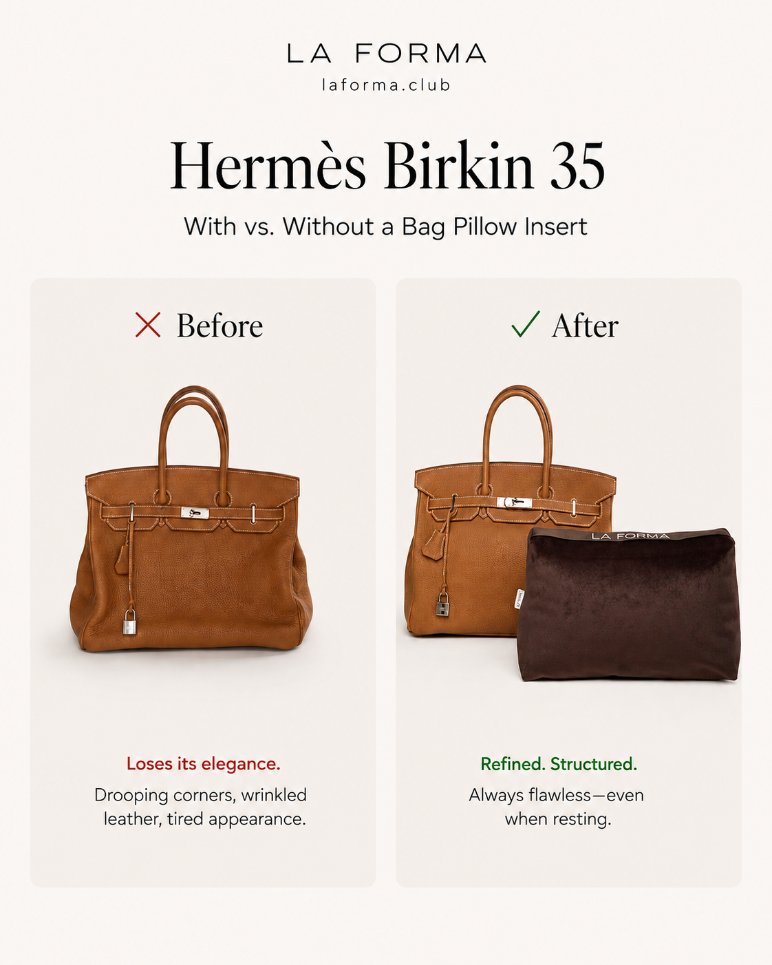 Bag Pillow for Hermès Birkin - Image 5