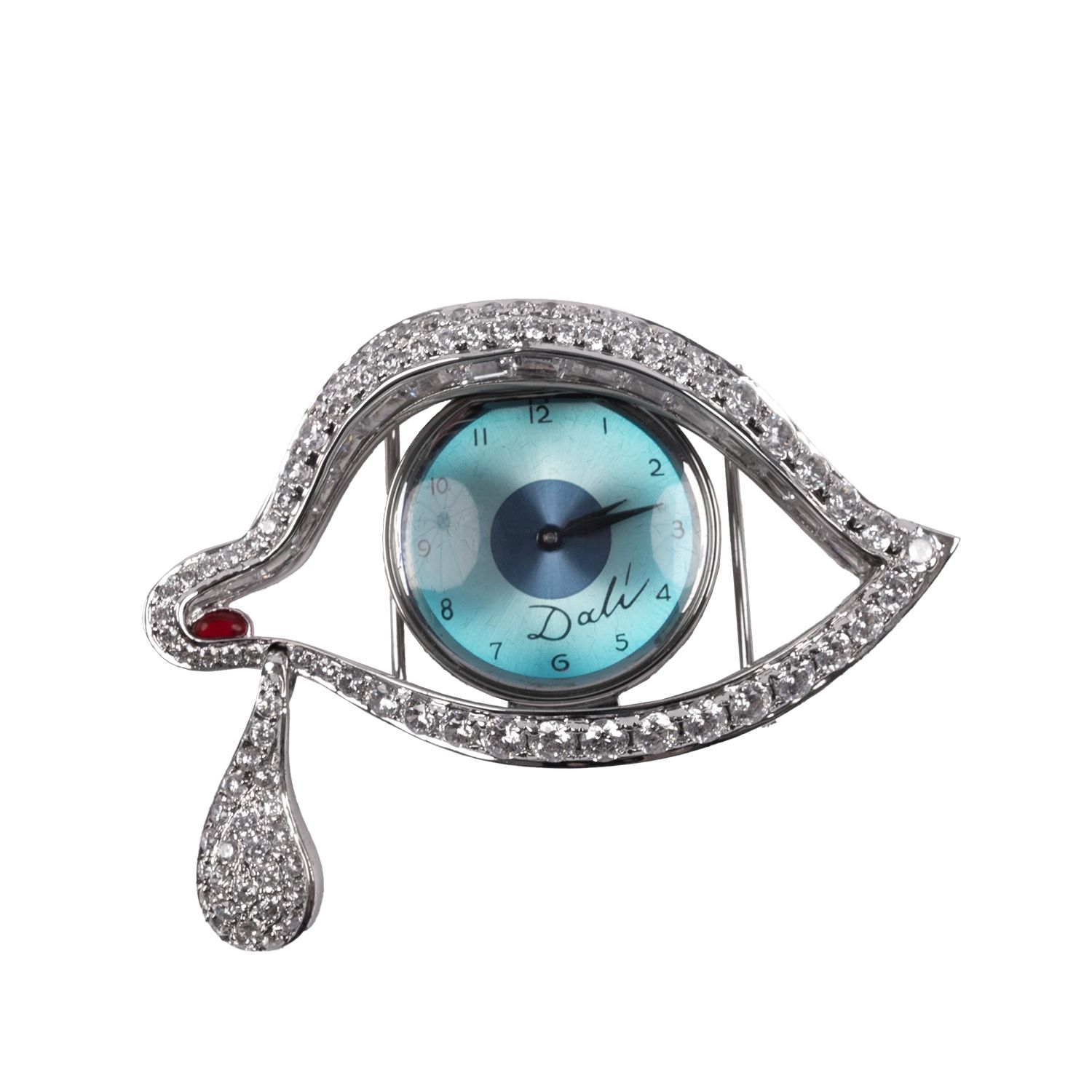 The “eye of time” brooch by Salvador Dalí, 1949