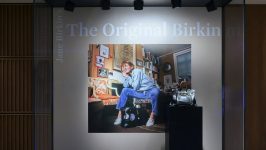 Original Birkin auction record at Sotheby’s Paris—Jane Birkin prototype on display
