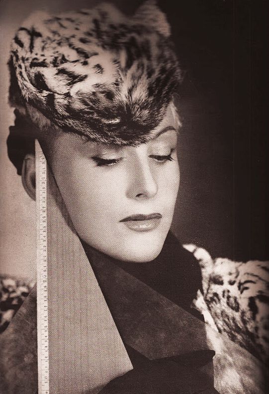 „Leopard Face” hat of 1939 by Elsa Schiaparelli