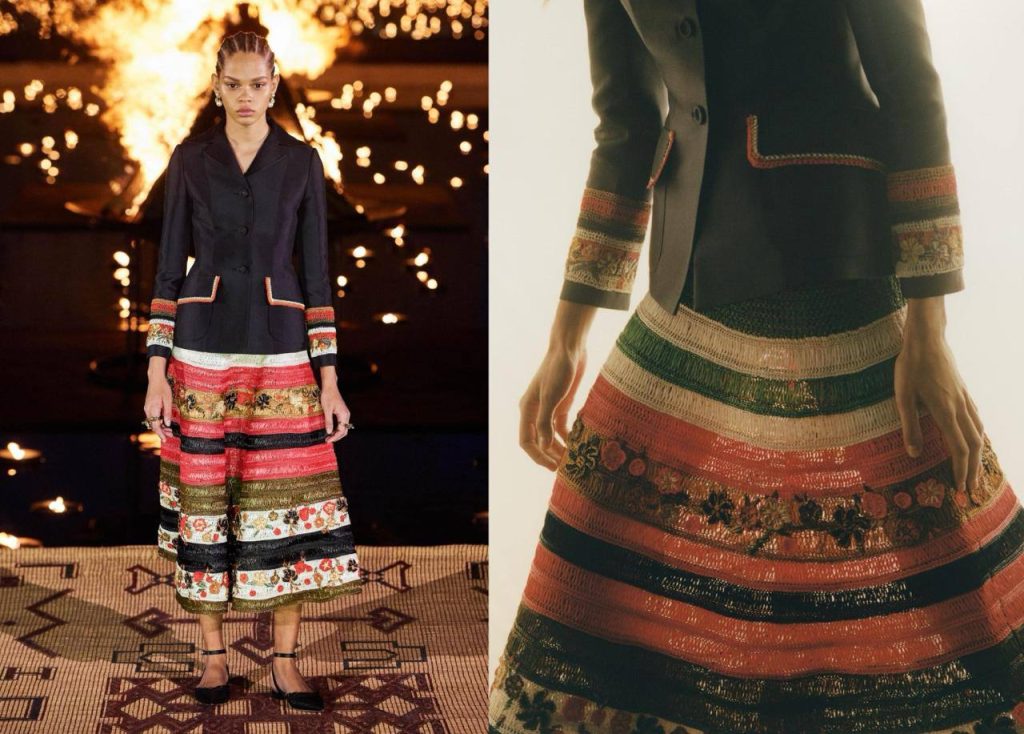 Grace Wales Bonner Dior Resort collaboration ethnic inspiration