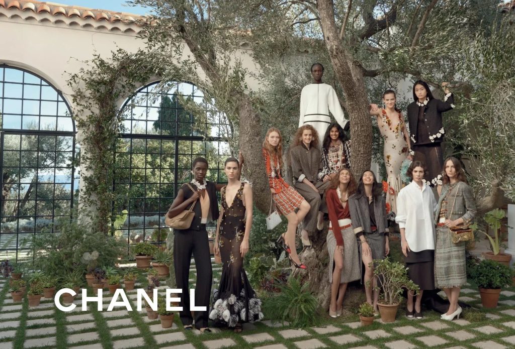 Matthieu Blazy first Chanel campaign is set at La Pausa—Coco Chanel’s Riviera retreat—shot by Alec Soth