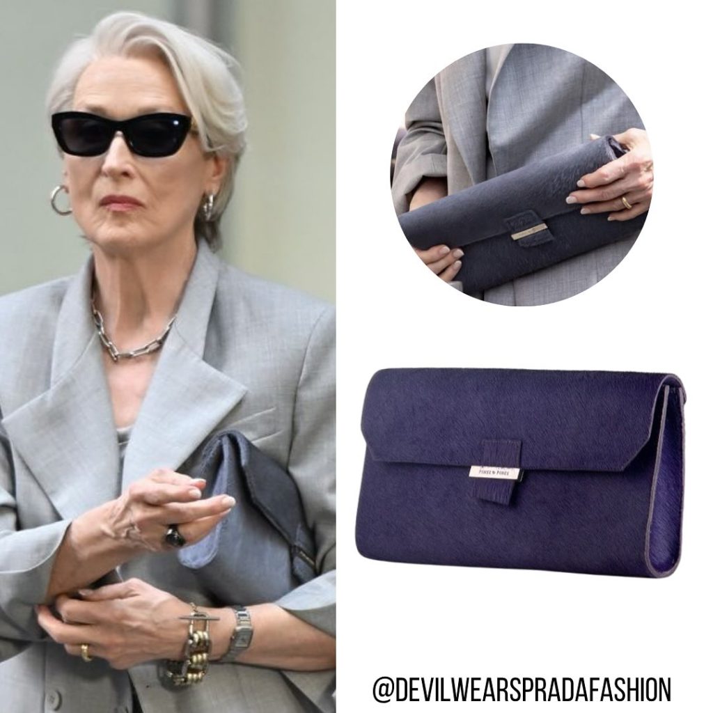 Pinel et Pinel violet clutch
