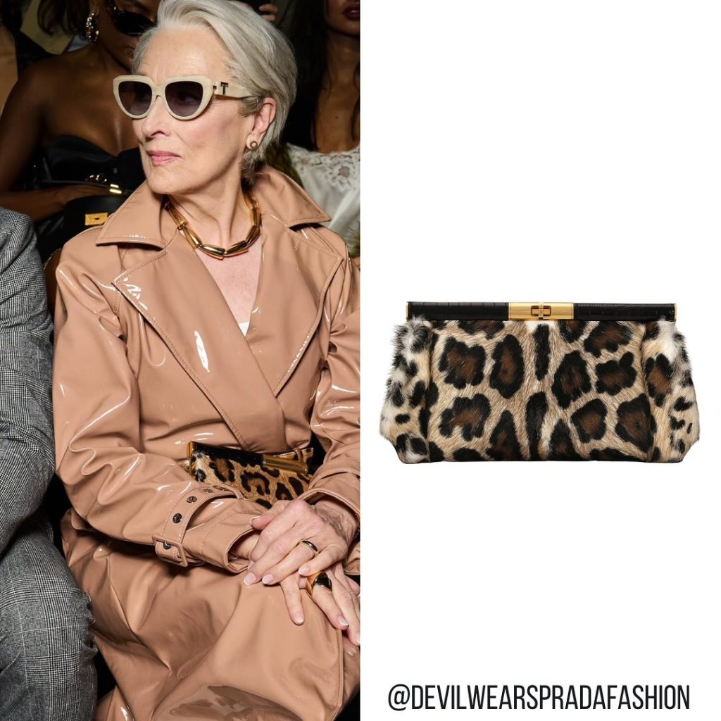 Dolce & Gabbana — Medium Animal Print Marlene Shoulder Bag 