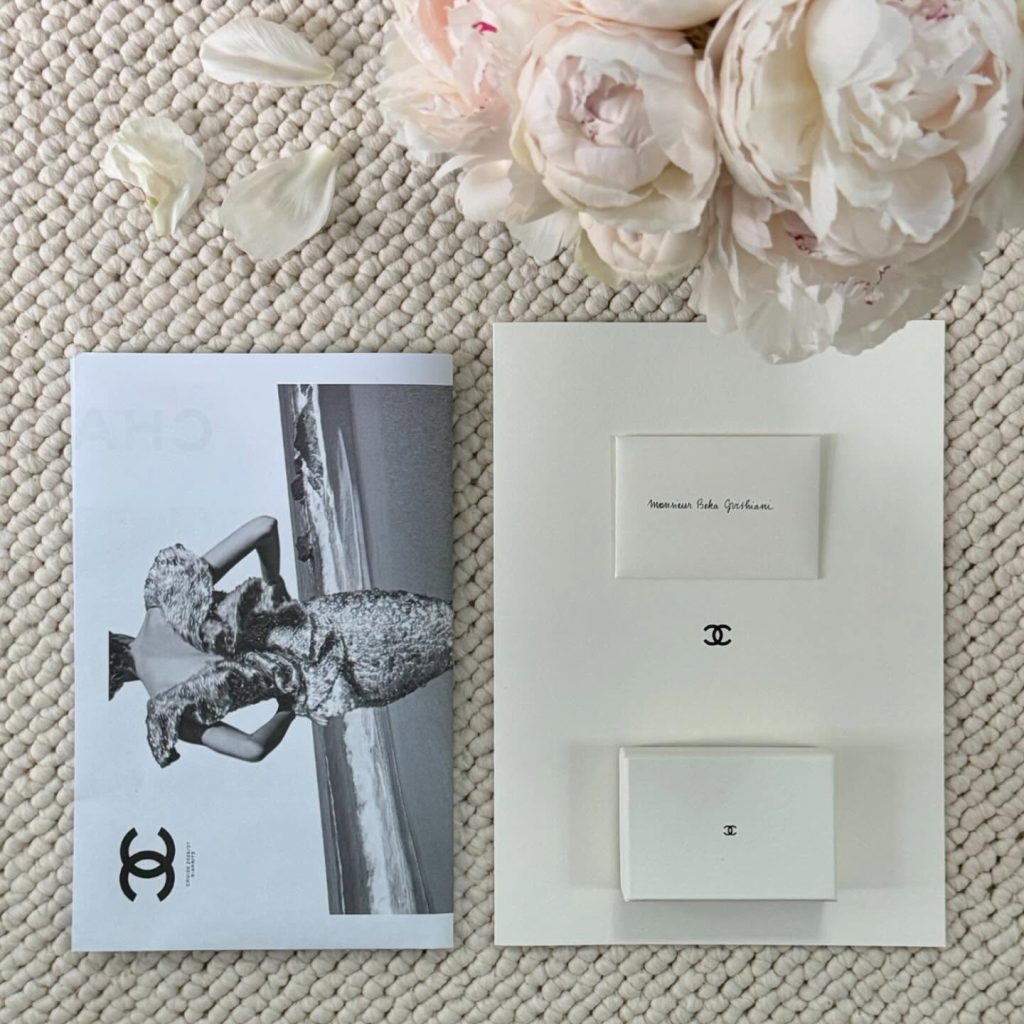 Chanel Cruise 2026-27 Invitation