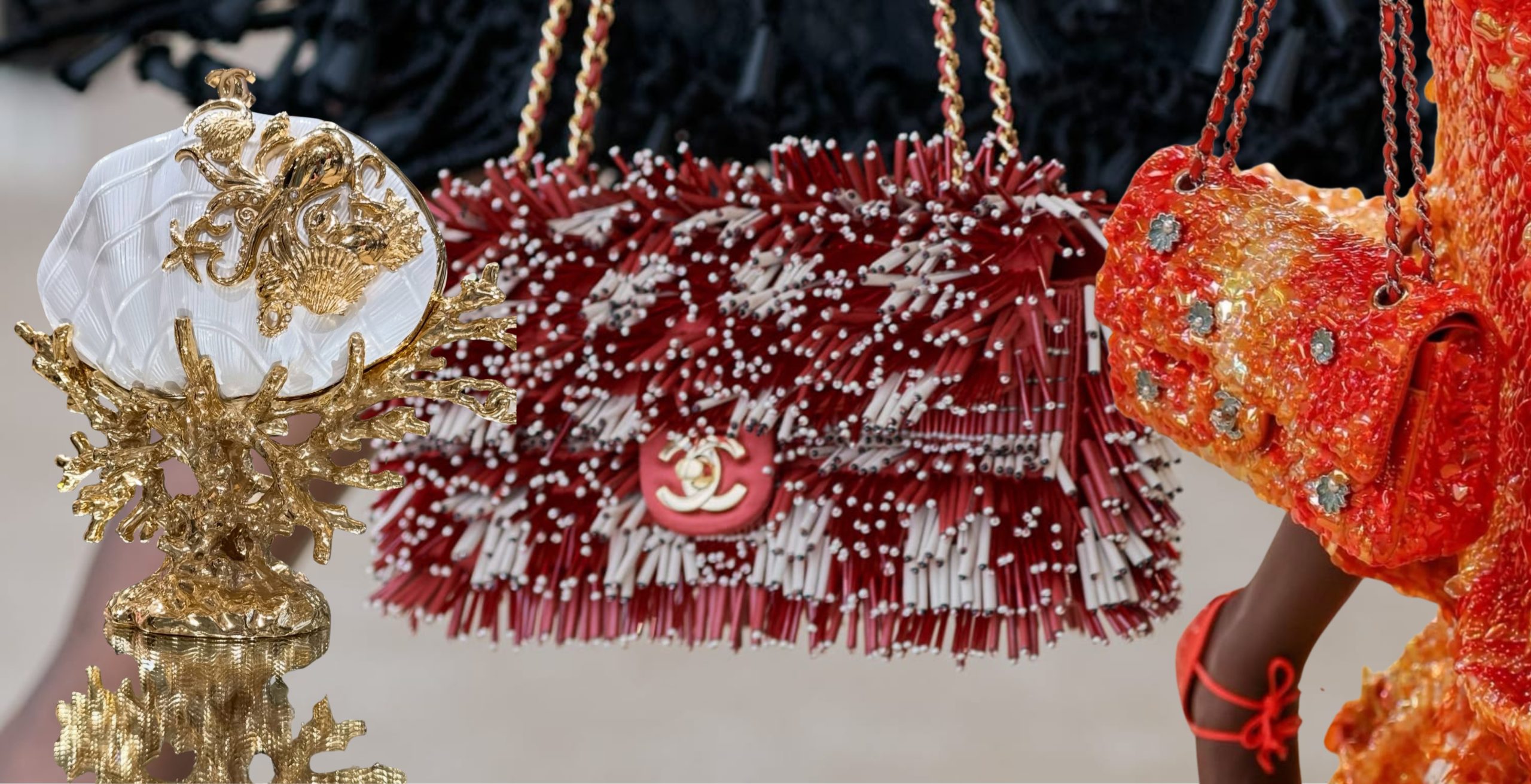 Chanel Cruise 2027 bags from the Biarritz show by Matthieu Blazy