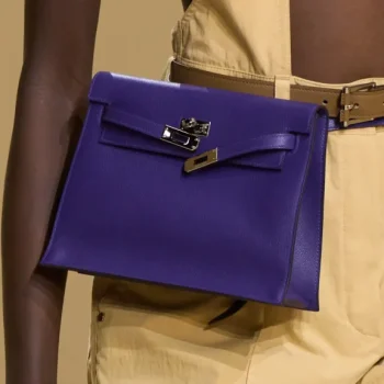 Hermès SS26 Kelly Danse in ultraviolet